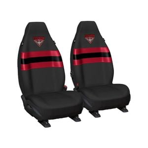 Essendon Bombers Official Afl Seat Covers Airbag Compatible Universal Fit