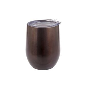 Oasis Double Wall Insulated Wine Tumbler 330ml Smoke