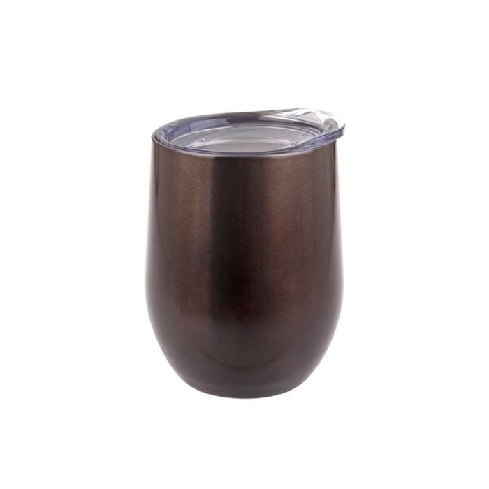 Oasis Double Wall Insulated Wine Tumbler 330ml Smoke