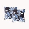 Renee Taylor Poly Velvet Printed Bush Land 50x50cm Twin Pack Filled Cushion