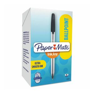 Papermate Inkjoy Medium Point Pen 1.0mm 60pk (Black)