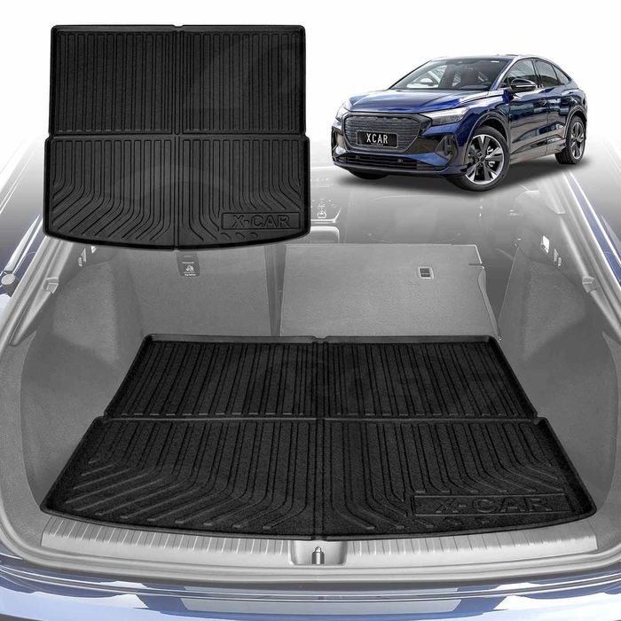 Boot Liner For Audi Q4 E-tron 2024-onwards All Weather Heavy Duty Cargo Trunk Cover Mat Luggage Tray Car Accessories