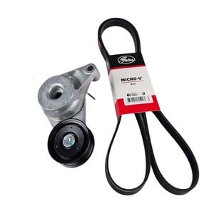 Drive Belt & Tensioner Kit For Hyundai i30 G4NB Kia Sportage G4NA w/o AC