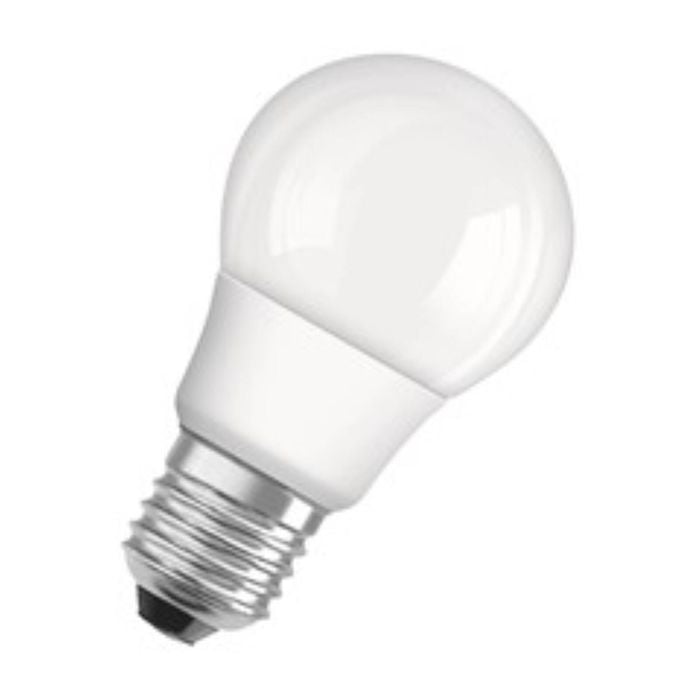 Osram 4.9W/827 A40 LED Edison Screw Frosted Lamp Bulb
