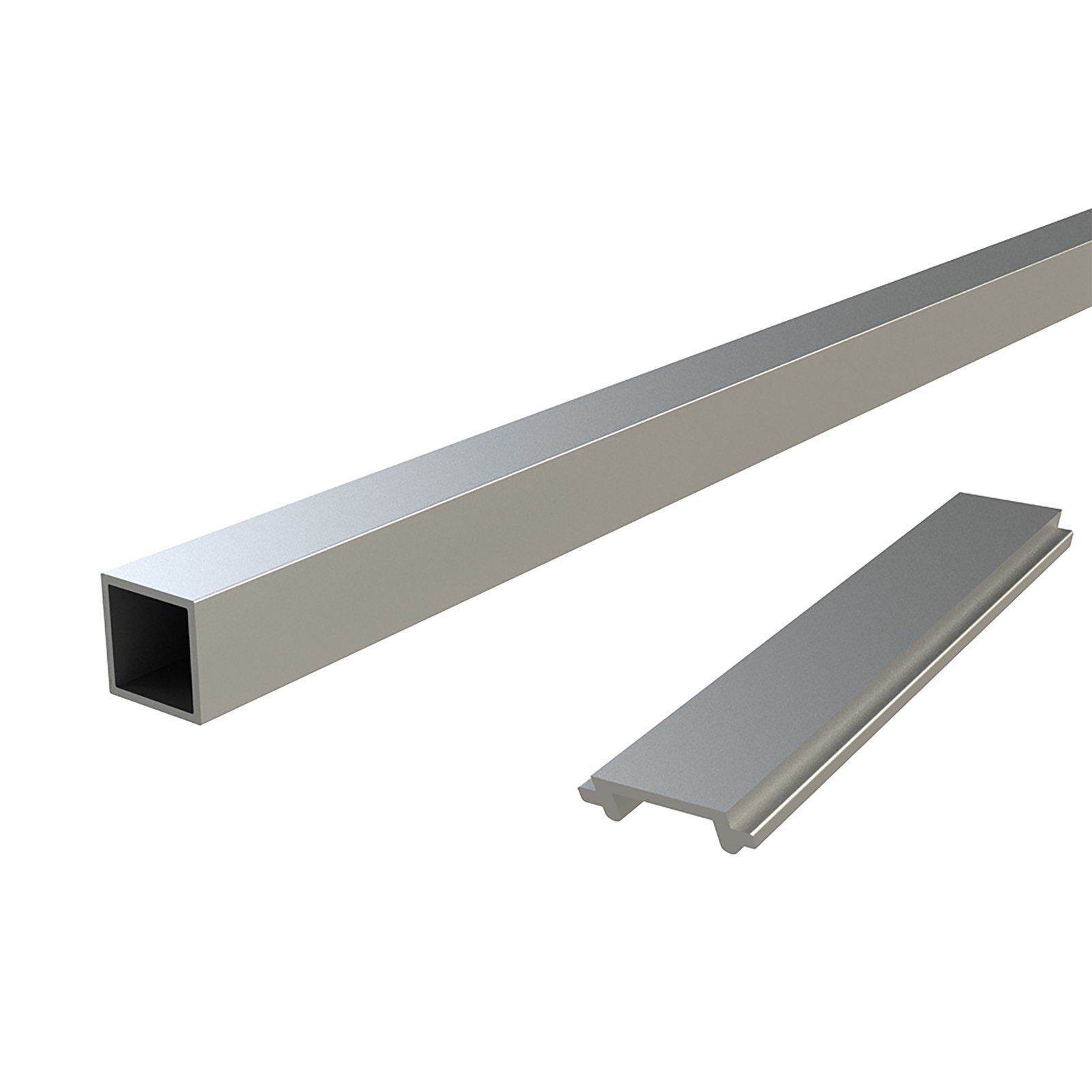 Peak 1800mm Silver Aluminium Deck Balustrade Wide Baluster And Spacer Kit thumbnail 2