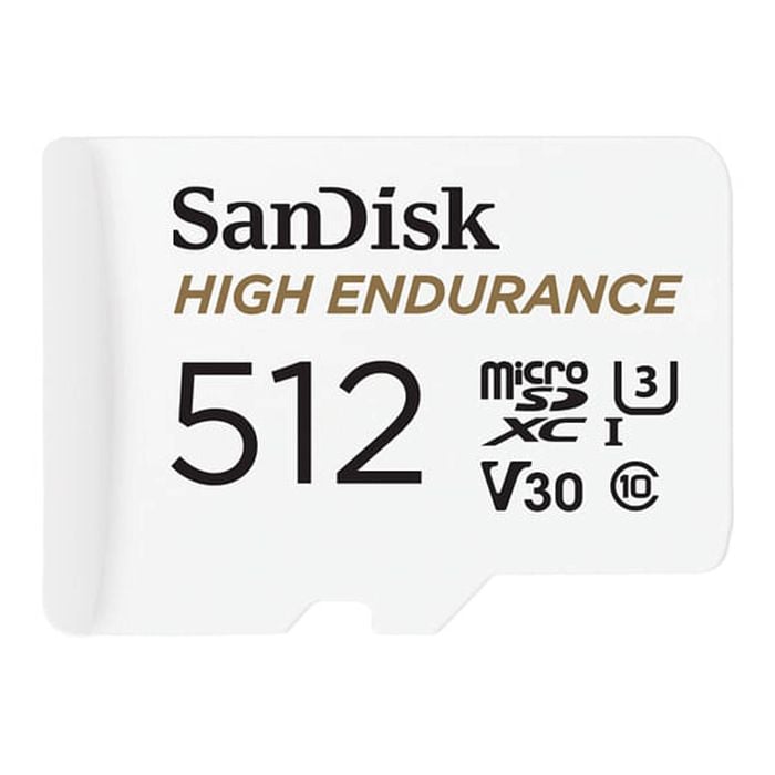 SanDisk 512GB High Endurance microSD Card [SDSQQNR-512G-GN6IAZ]