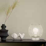 Verve Design  Silea Portable Table Lamp - Silver