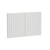 Kaboodle 900mm Sesame Salt V-Groove Med Rangehood Doors - 2 Pack