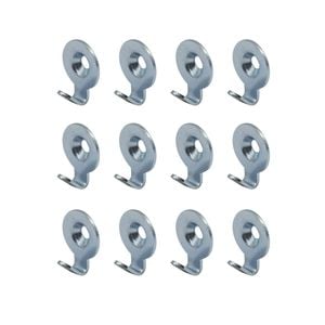 Everhang 20kg Heavy-Duty Solid Wall Picture Hanging Hook - 12 Pack
