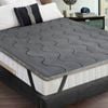 Dreamz Luxury Bamboo Charcoal Fibre Mattress Topper Queen