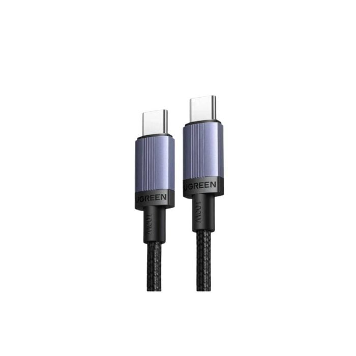 Ugreen Usb-c 100w Cable 1m 100w C Cable 1m Aluminum Black