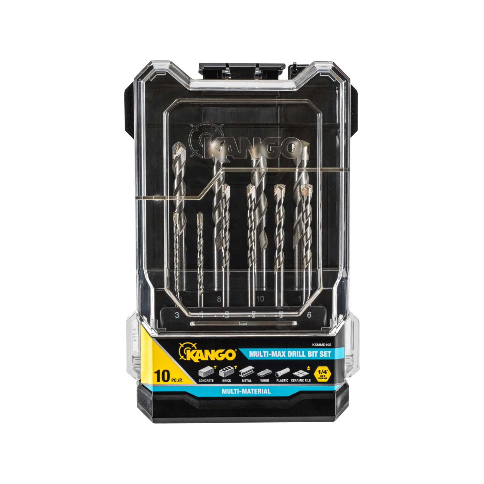 Kango 10 Piece Multi Max Multi Material Drill Bit Set Bunnings Australia