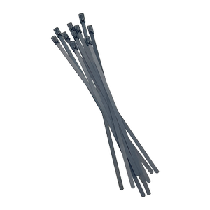 Crescent 200 x 4.6mm Woody Grey Fencing Ties - 10 Pack