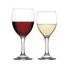 LAV 12 Piece Empire Wine Glasses Set - Classic Stemware Goblets for White, Red, Rose Wine