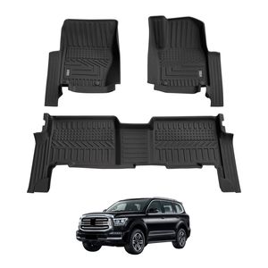 AUSGO Car Floor Mats for GWM Tank 500 7-Seat 2024-Onwards All-Weather Floor Liners