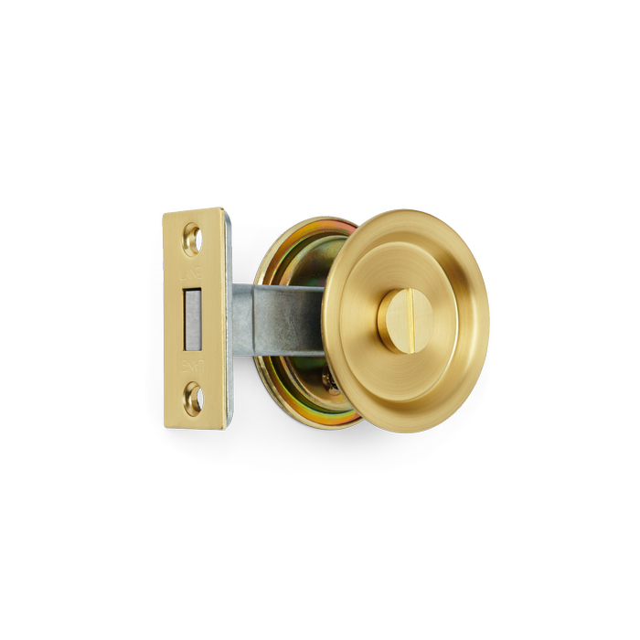 LANE Cavity Slider Set Privacy Brushed Brass L537972