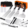 Flat Top Grill Accessories Stainless Steel Set