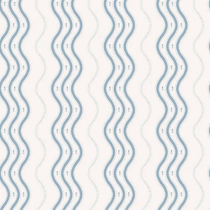Wallpaper Trader Ben Wavy Stripe Light Blue