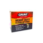 Grunt 158L Extra Large Heavy Duty Clean Up Bags - 24 Pack