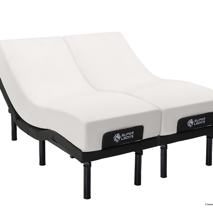 2x Electric Adjustable Bed Bases & 2x Premium Memory Foam Mattresses Half Queen 4pcs Set