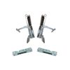 x2 OEM Oven Door Hinges Assembly With Supports 931330551KIT, suits Smeg
