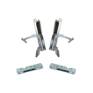 x2 OEM Oven Door Hinges Assembly With Supports 931330551KIT, suits Smeg
