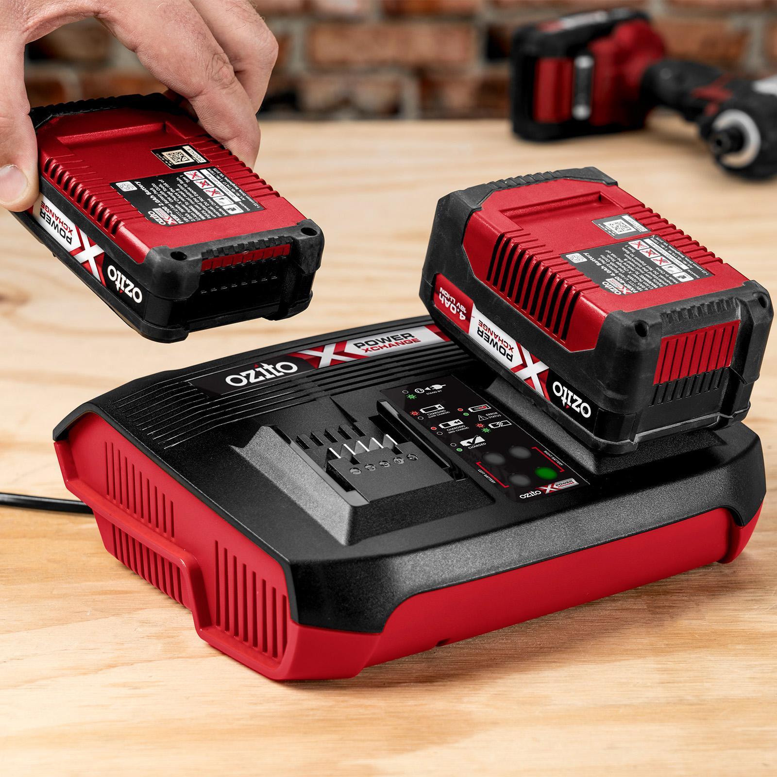 Ozito charger 18v hotsell