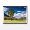 Sky, Mountains with Meadows  Print 100% Australian Made 90x60cm  (Poster)