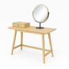 Epica dressing table with mirror and shelf included - Natural