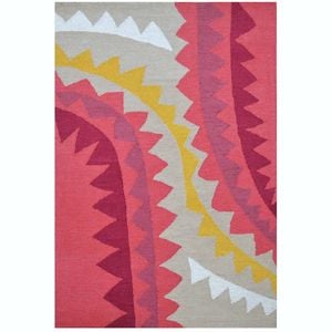 Handmade Dino Wool Rug-6426-Multi-110x160cm