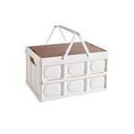 Mt Aspire Folding Camping Storage Box - 30/55L Organizer with Handle Picnic Outdoor Hiking