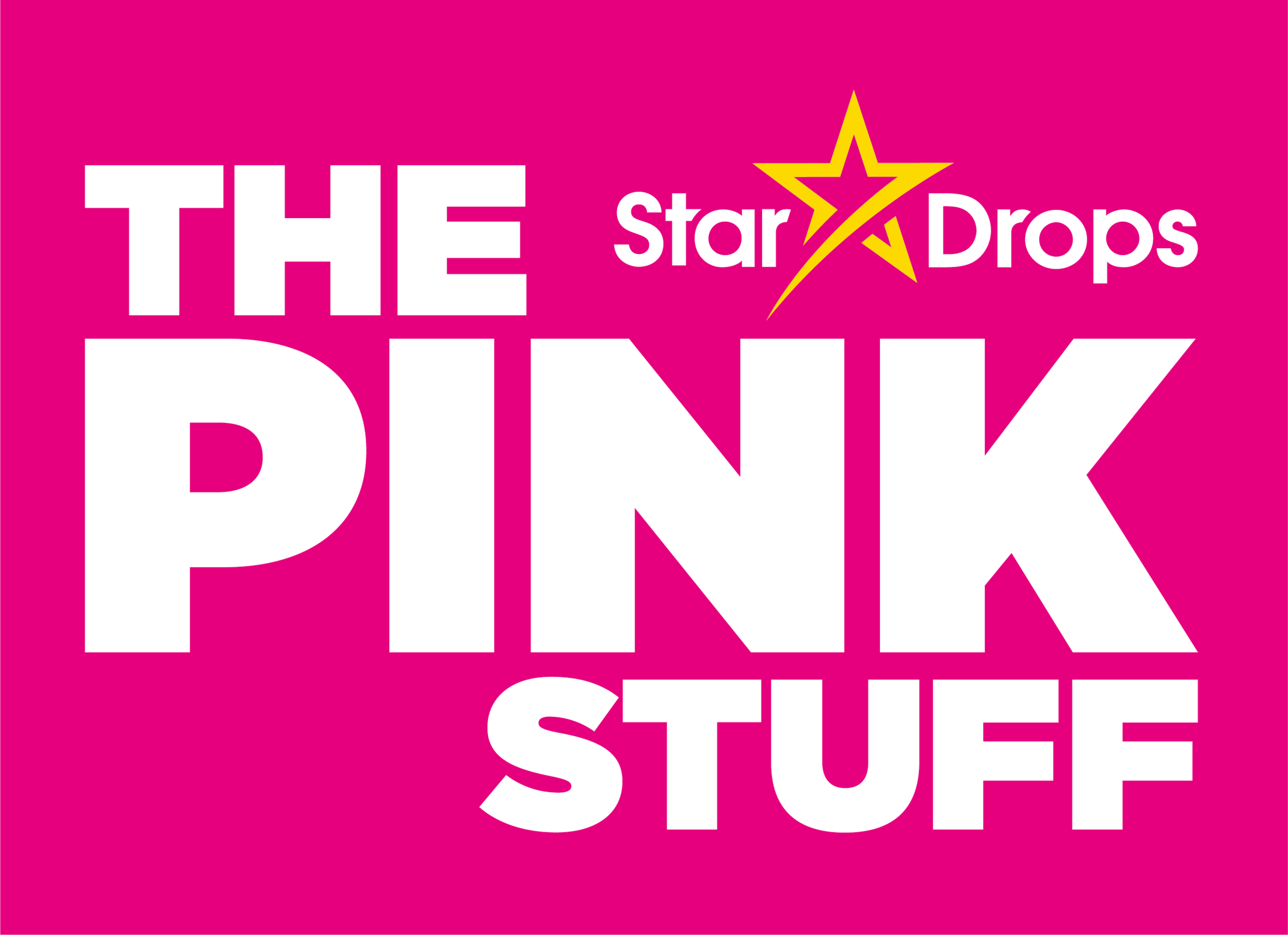 The Pink Stuff logo in colour.