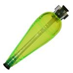 Green 3/8 oz A-Just-A Bubble Fishing Float - No Tying Needed - Made In USA