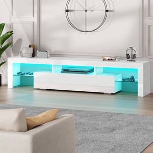 ALFORDSON Entertainment Unit 180cm White