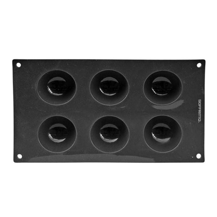 Professional Bake Silicone Dome Mould 6cm Soffritto
