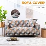 Advwin 1-seat Chair Cover Sofa Covers Chair Cover Stretch Slipcover for Couch Lounge Recliner