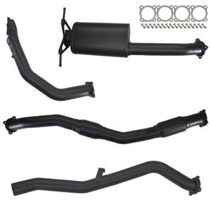 Ignite Exhausts Turbo Back For Nissan D22 Navara 3l 3" Cat & Muffler 409 Stainless Steel