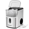 Devanti Ice Maker, 15KG/24H Ice Making Machine with 1.1L Water Tank, Stainless Steel