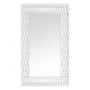 Appin Floor Mirror - White