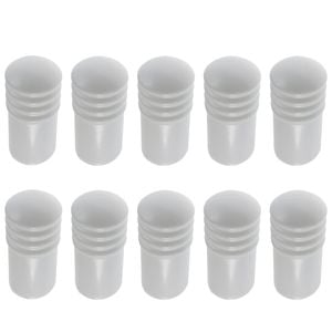Adoored 75mm White Cushion Door Stop - 10 Pack