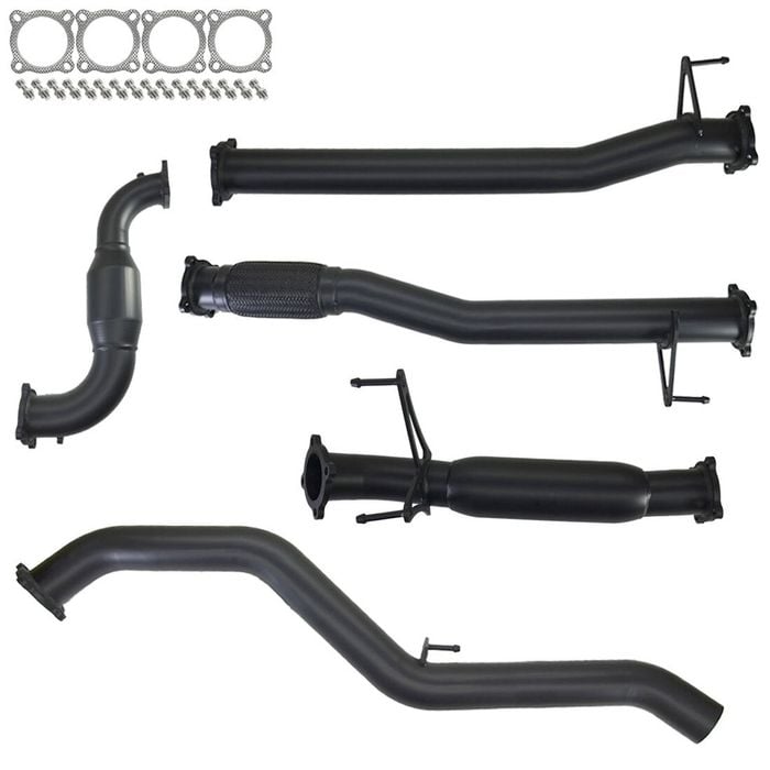 Ignite Exhausts Turbo Back for Isuzu D-Max 3L 3" Cat & Hotdog 409 Stainless Steel