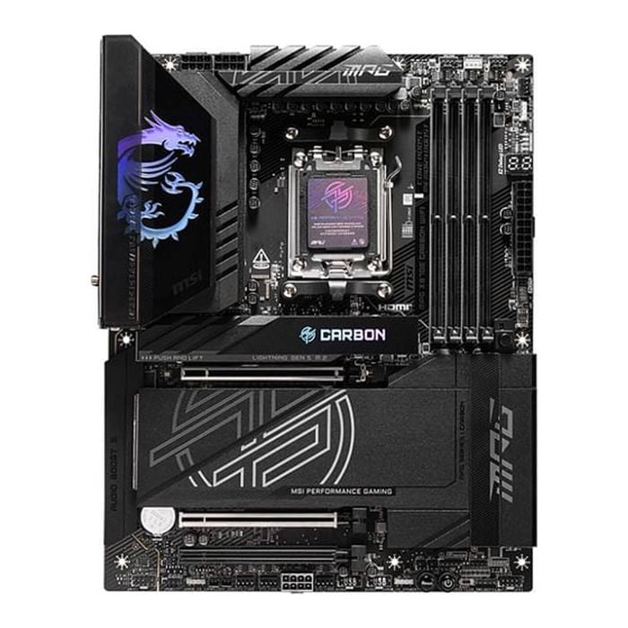 Msi Mpg X870e Carbon Wifi Am5 Motherboard