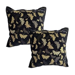 SOGA 2X 45CM Vintage Butterfly Throw Pillows