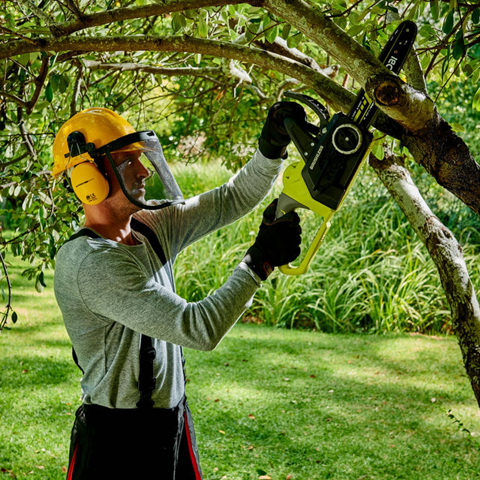 Ryobi One 18V HP 12 30cm Brushless Cordless Chainsaw OCS1830BL Tool Only Bunnings Australia