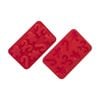 Daily Bake Silicone Chocolate Moulds Set 2 Gingerbread & Candy Cane