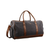 Pierre Cardin Black Canvas Travel Duffle Bag