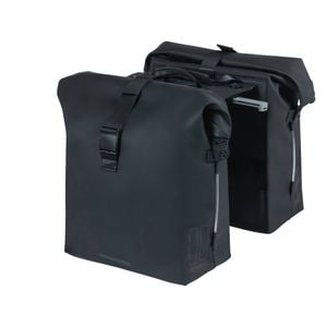 Basil Soho Double Bag Nordlicht Mik Black 41l Black