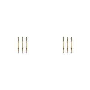 6pc Target Swiss DX Diamond Grip Dart Points 30mm - Gold