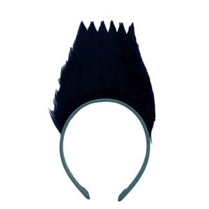 Branch Trolls 3 Headband w/ Attached Hair Kids/Children Headwear Costume 3+ Blue