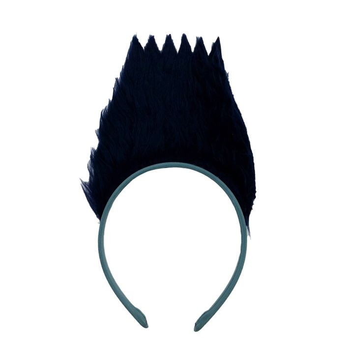 Branch Trolls 3 Headband w/ Attached Hair Kids/Children Headwear Costume 3+ Blue